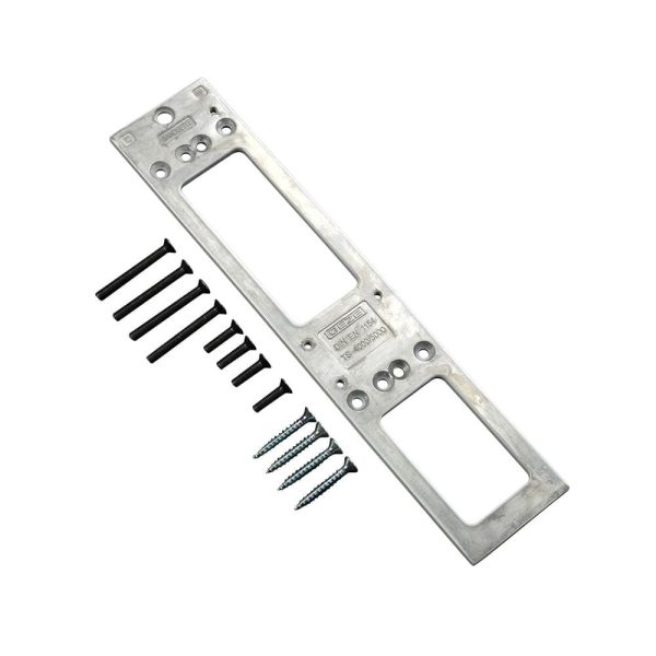 GEZE Montageplatte TS 5000 TS 4000 EV1 silber 049185 - Fenstergigant