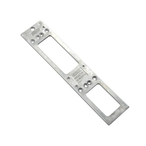 GEZE Montageplatte TS 5000 TS 4000 EV1 silber 049185 - Fenstergigant