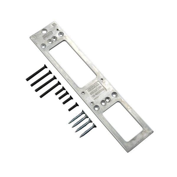 GEZE Montageplatte TS 5000 TS 4000 RAL 9016 weiss 068627 - Fenstergigant