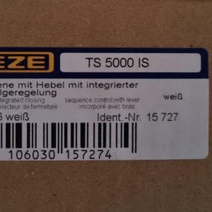 GEZE TS 5000 IS Gleitschiene mit Hebel mit integrieter Schließfolgeregelung - Fenstergigant