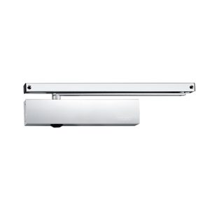 GEZE Türschliesser TS 5000 L mit Gleitschiene und Montageplatte Weiss - Fenstergigant