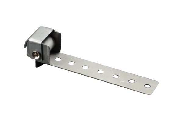 Gurtumlenkung zum Festschrauben für 16mm mit Rolle für Seitenteil - Fenstergigant