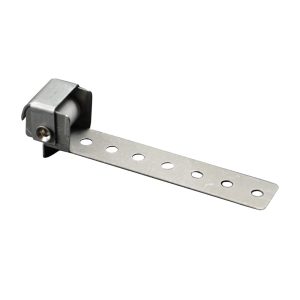 Gurtumlenkung zum Festschrauben für 16mm mit Rolle für Seitenteil - Fenstergigant