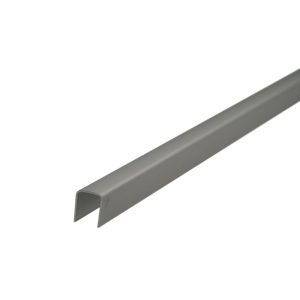 Hautau LM-Abdeckprofil FL 190 2000mm Silber EV1 168869