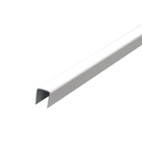 Hautau LM-Abdeckprofil FL 190 2000mm Weiss RAL9016 168872