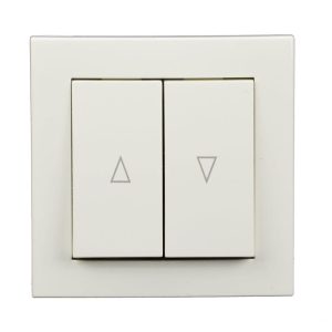 Inprojal Doppelwipptaster Ultraweiss  6428/1D UW - Fenstergigant