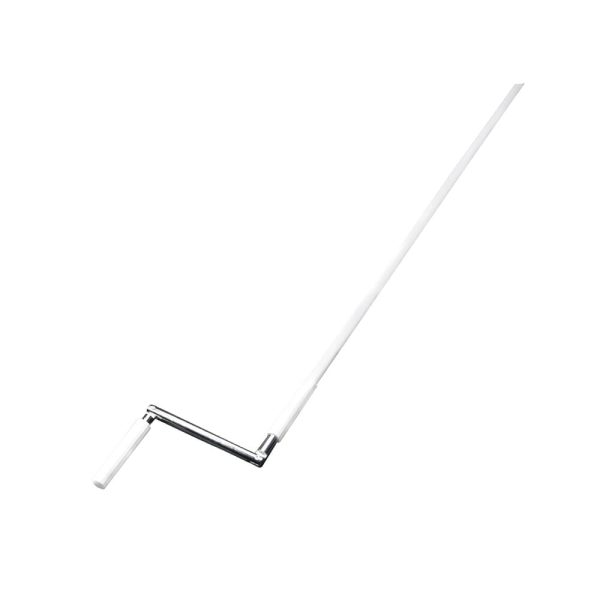 Kurbelstange 1500mm Weiss - Fenstergigant