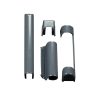 Maco Abdeckkappen 4teiliges Set - Anthrazit - Fenstergigant