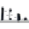 Maco Abdeckkappen 4teiliges Set - Anthrazit - Fenstergigant