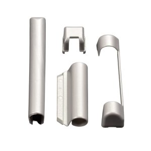 Maco Abdeckkappen 4teiliges Set - Silber - Fenstergigant