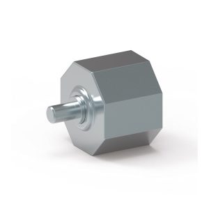 Metall Walzenkapsel zum aufstecken mit Zapfen SW60