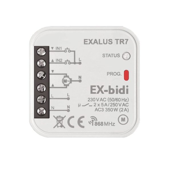 Portos Funk Unterputzsteuerung Exalus EX-BIDI - Fenstergigant