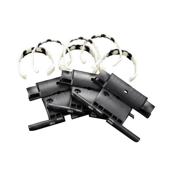 Portos Schnellverbinder 3-gliedrig für SW40/50/60 mit Montageringen Set - Fenstergigant
