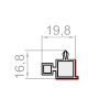 Portos Rollladenkasten TP1000K Profilverbinder NPS-080 - Fenstergigant