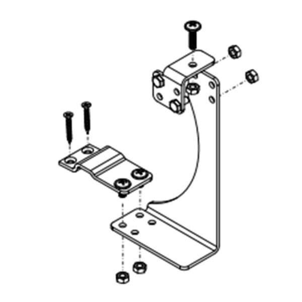 Portos Statikkonsole NPT-080 für Rollladenkasten 250 - Fenstergigant