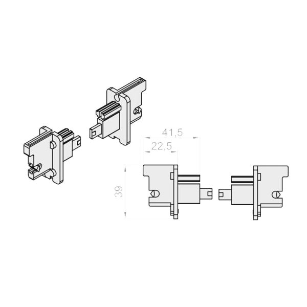 Portos TP1000K Insektenschutzkassette 220/250 Set - Fenstergigant