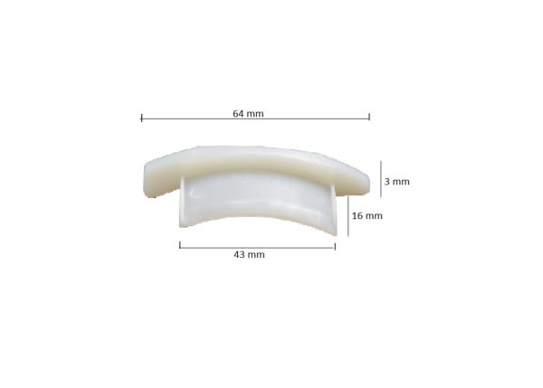 Rolltor Arretierung für Rolltorpanzer L/R APA-55 - Fenstergigant