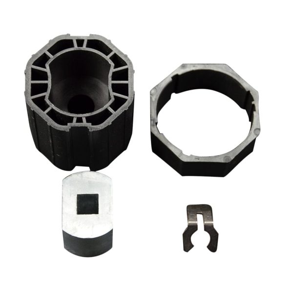 Aluprof Adapter und Mitnehmer für Antrieb DM SW50 mit Bolzen - Fenstergigant