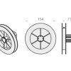 Portos Gurtscheibe Ø154mm - Fenstergigant