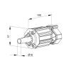 Rolltor PVC Kapsel SW60 mit Stift