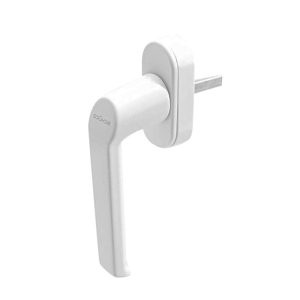 Schüco Fenstergriff Akustik Weiss 234602 - Fenstergigant