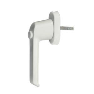 Schüco Fenstergriff Knopfdruck Weiß 234606 - Fenstergigant
