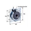 Selve Abrollsicherung mit Anschraubplatte - Fenstergigant