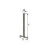 Selve Aufhängefeder Stahl 198/20mm beflockt zum Einhängen Set - Fenstergigant