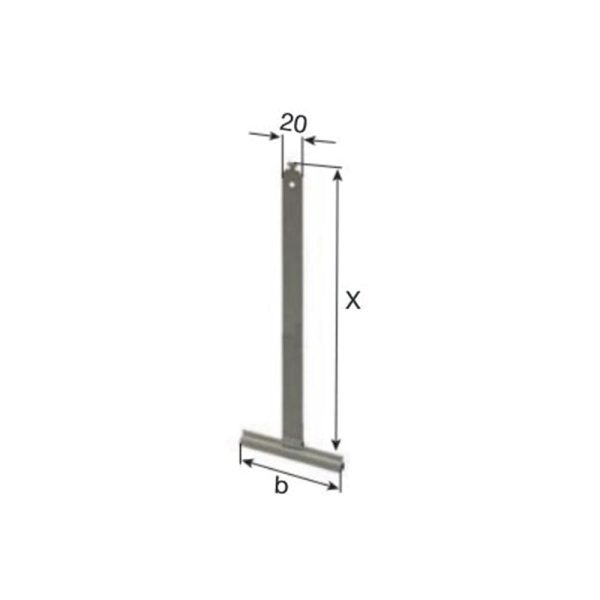 Selve Aufhängefeder Stahl 198/20mm beflockt zum Einhängen Set - Fenstergigant