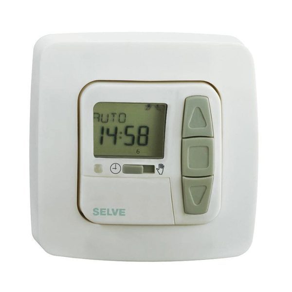 Selve I-R Timer Plus 1-Kanal Funk Wandsender mit Zeitschaltuhr - Fenstergigant
