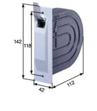 Selve Unterputz Gurtwickler für 15mm Gurt - Fenstergigant