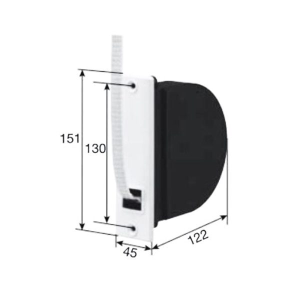 Selve Unterputz Gurtwickler für 15mm Gurt Set - Fenstergigant