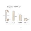 Siegenia Abdeckkappen Set TITAN AF - Anthrazit - Fenstergigant