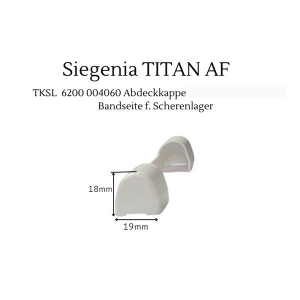 Siegenia Abdeckkappen Set TITAN AF - Anthrazit - Fenstergigant