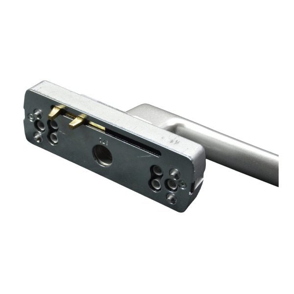 Siegenia Hebel SI-LINE PHIL0041-524011 Abschliessbar Rechts Silber EV1