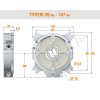 SIMU Abrollsicherung 147Nm mit Kabel 2007930