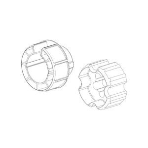 Somfy Adapter und Mitnehmer SW78 