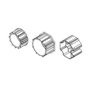 Somfy SIMU Adapter und Mitnehmer M50 T5 DMI5 für SW70 AW125