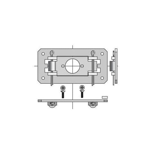 Somfy Universallager komplett 40  9500815