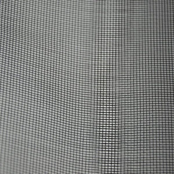 Spannrahmennetzgitter 1,6m Gitterbreite in Schwarz - Fenstergigant