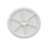 Unterlegscheibe für Führungsschiene Weiss 40mm Set - Fenstergigant