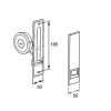 Unterputz Gurtwickler 22mm Gurt bis max. 5,2m - Fenstergigant