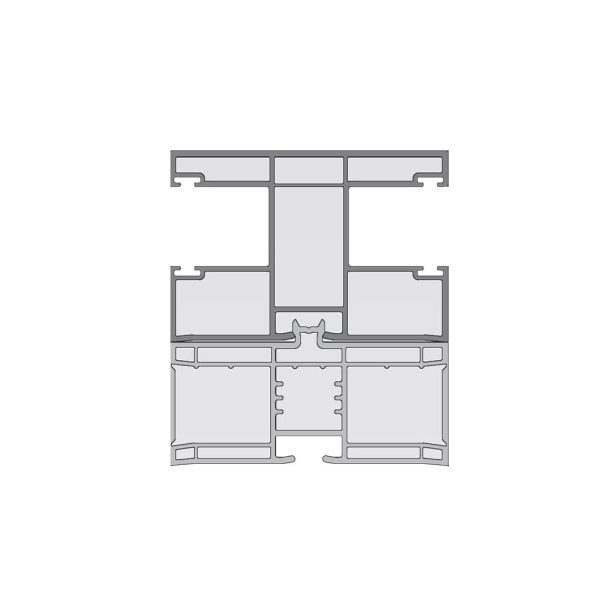 VEKA PVC Aufbauprofil 108.238
