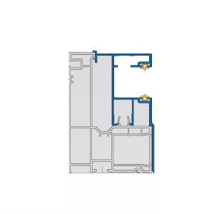 VEKA PVC Aufbauprofil 108.239