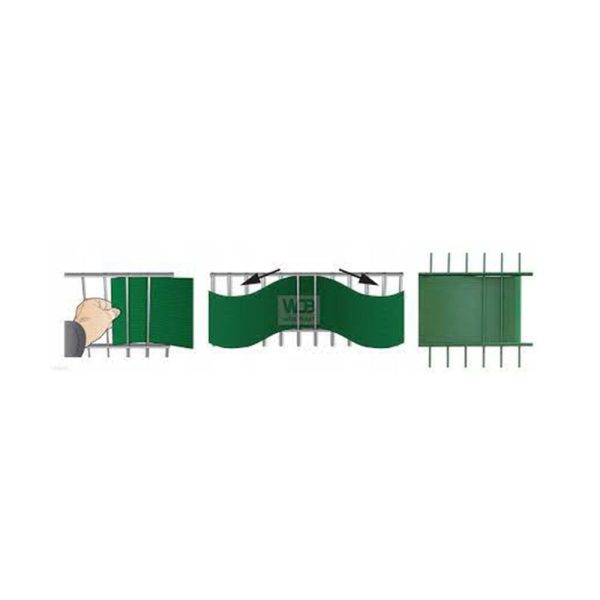 WDB Plast Sichtschutzband PVC Basic Line 190mm - Fenstergigant