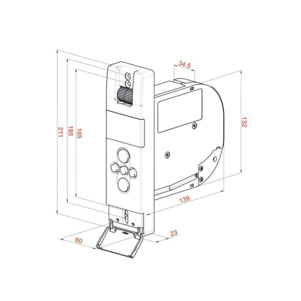 WIR eWickler Comfort eW820 für Unterputz 17-23 mm Gurtband - Fenstergigant