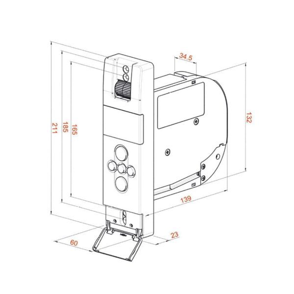WIR eWickler Comfort eW820-M für Unterputz 12-16 mm Gurtband - Fenstergigant