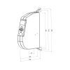 WIR eWickler Comfort eW920 für Aufputz 23mm Gurtband - Fenstergigant