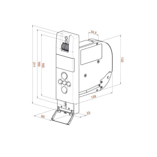 WIR eWickler Standard eW810 für Unterputz 17-23mm Gurtband - Fenstergigant