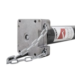 Yooda Rohrmotor 59 MB 120 Nm 9 RPM NHK mit Kettengetriebe